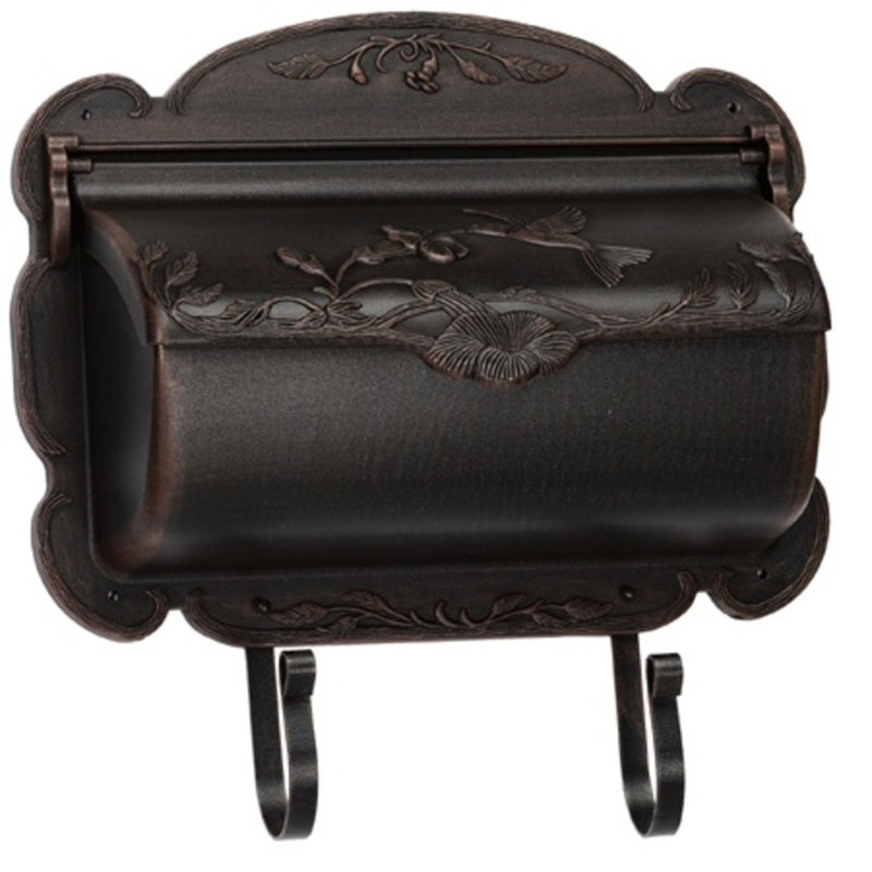 PRO DF Hummingbird Cast Aluminum Wall Mounted Mailbox Reviews 